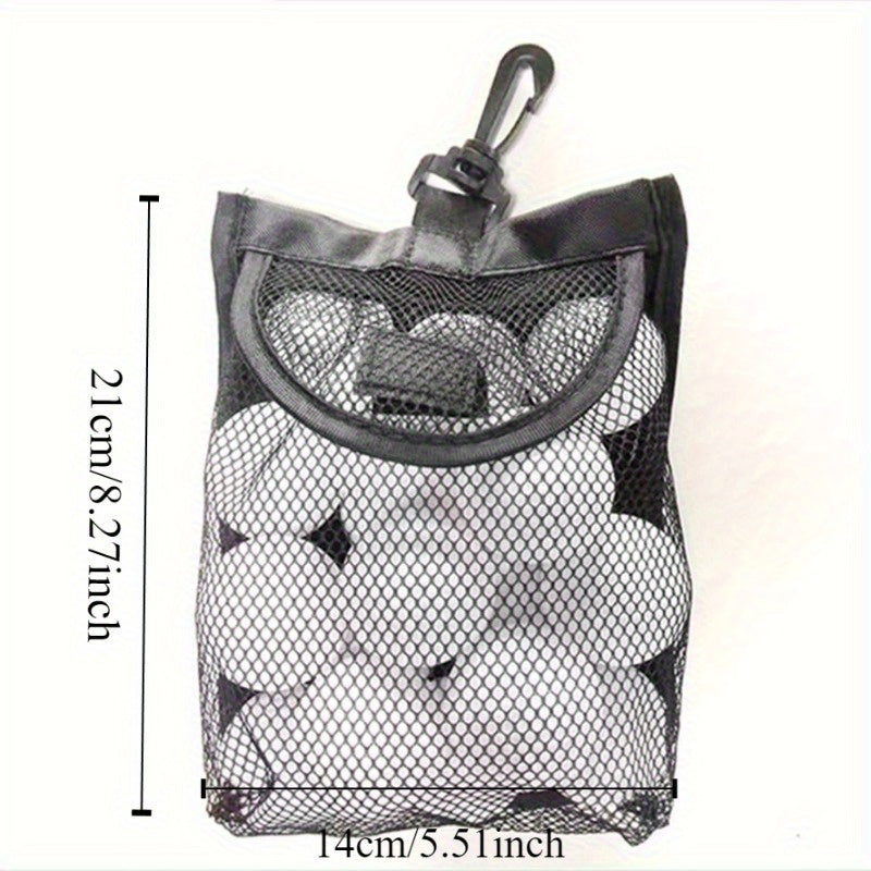 Portable Golf Ball Mesh Bag Golf Accessories