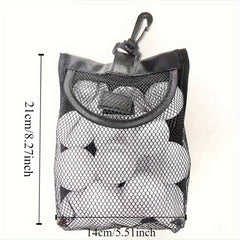 Portable Golf Ball Mesh Bag Golf Accessories