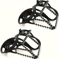 2pcs Silicone Non-slip Shoe Covers for Mountain & Snow Hiking