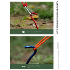 4pcs Aluminum Alloy Tent Pegs Stakes for Canopy Ground Nails