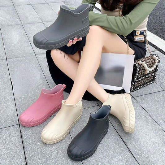 Waterproof Anti-slip Outdoor Rain Boots Rubber Work Boots
