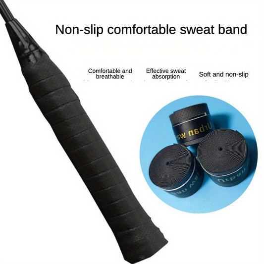 5pcs Soft PU Non-slip Badminton Racket Grip Tape for Tennis Rackets