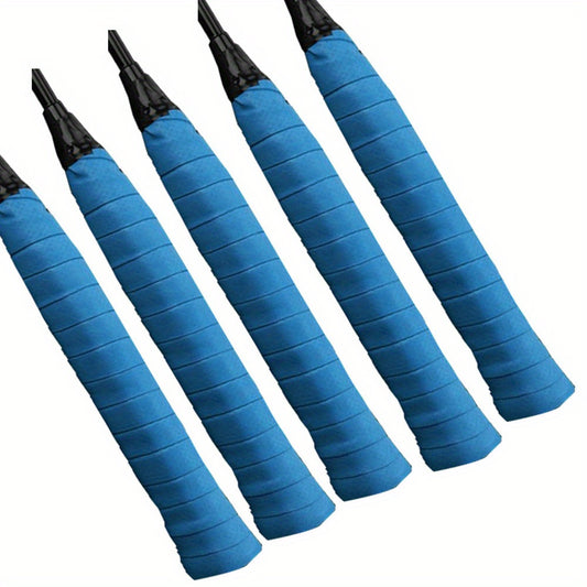 5pcs Soft PU Non-slip Badminton Racket Grip Tape for Tennis Rackets