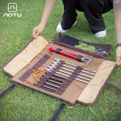 Tent Stake Storage Bag Large Outdoor Camp Ground Nail Bag