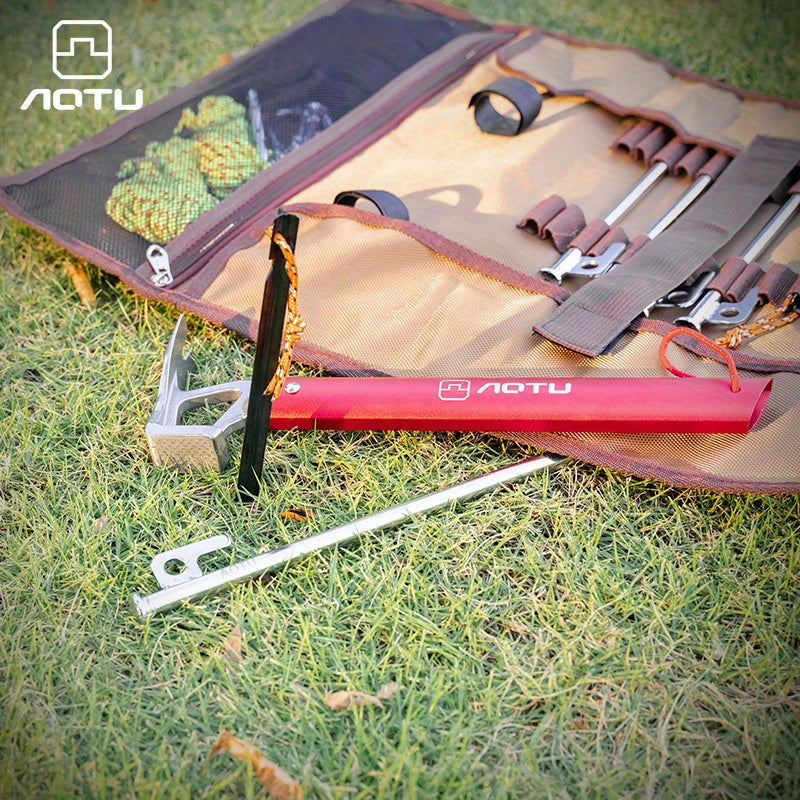 Tent Stake Storage Bag Large Outdoor Camp Ground Nail Bag