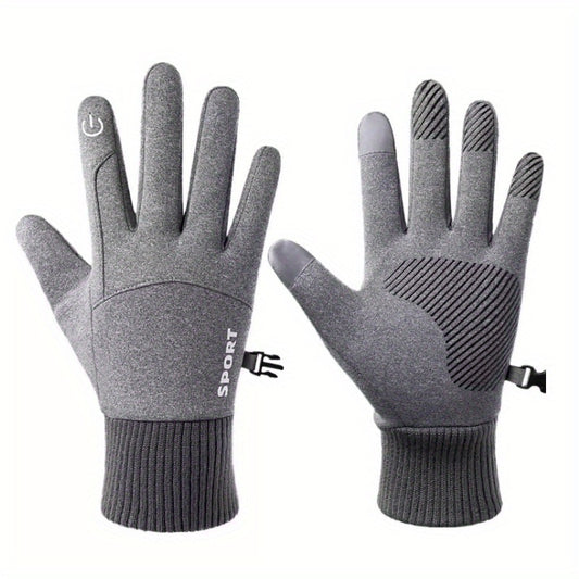 Waterproof Men's Gloves Windproof Touchscreen Winter Gloves