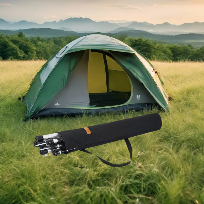 Tent Pole Storage Bag Outdoor Camping Fishing Rod Port Awning Pouch