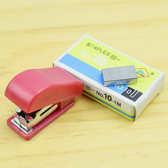 4pcs Mini Stapler Portable Durable High Value Small Office Supplies