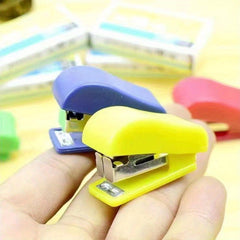 4pcs Mini Stapler Portable Durable High Value Small Office Supplies