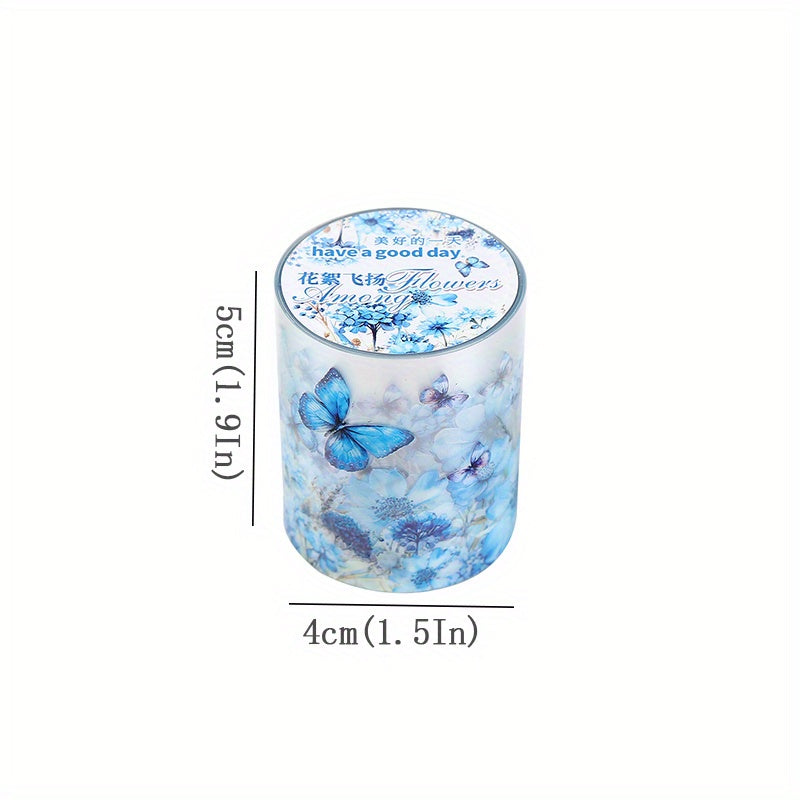 Tape Flower Scrapbook Stickers for Decorations