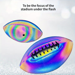 Reflective American Football No 9 PU Rugby For Game Training