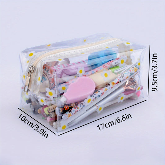 PVC Waterproof Toiletry Bag Translucent Makeup Bag