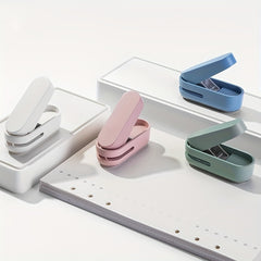 Mini Hole Puncher Single Hole Punching Machine Document Hole Puncher