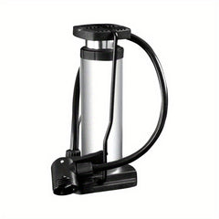 1PC Portable Bike Floor Pump with Gauge Foot Activated for Quick Inflation