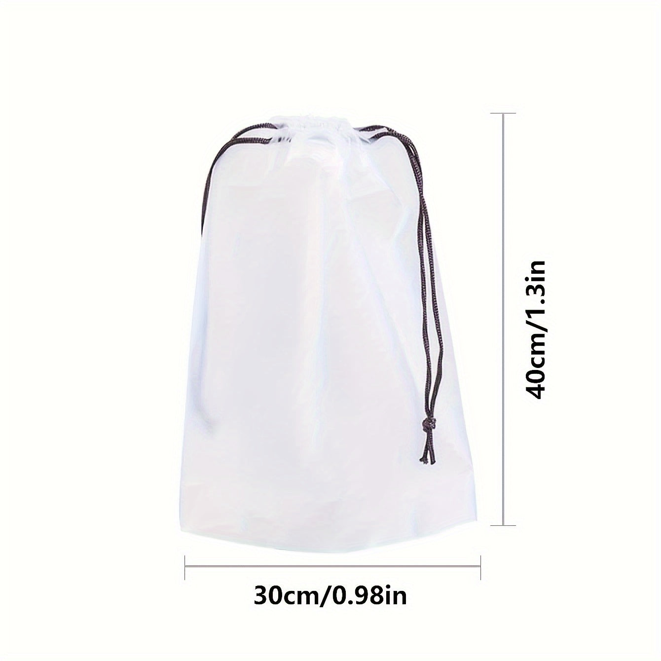 5 Pcs Travel Shoes Storage Pouches Lightweight Drawstring Bags