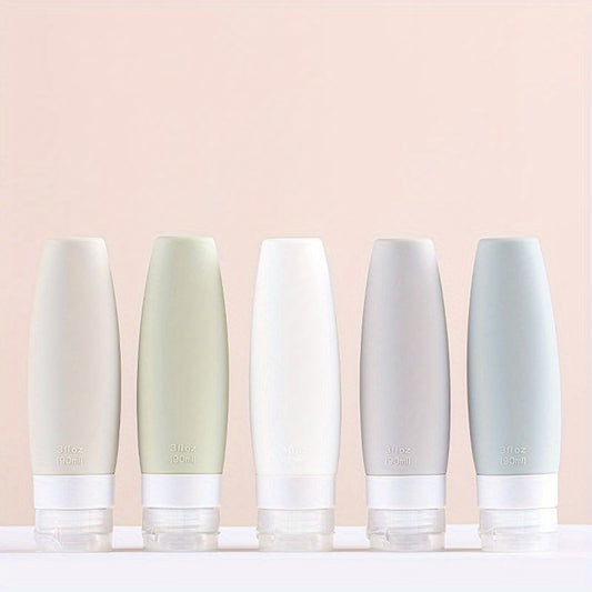 Travel Bottles Set Silicone 60ml 90ml Sub Cosmetic Storage Bottle Accessories