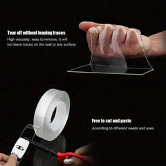 5M Nano Double Sided Tape Reusable Waterproof Strong Adhesive Tape