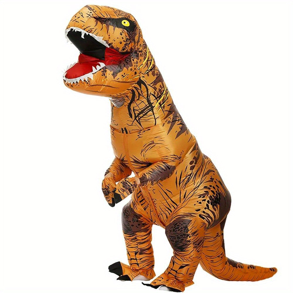Adult T Rex Dinosaur Inflatable Costume Halloween Cosplay & Purim Party Suit