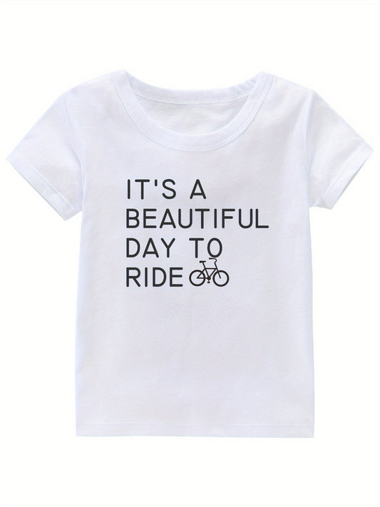 Girl's Cotton T-shirt for Summer