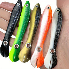 12pcs Soft Bionic Cranky Loach Lure for Fishing