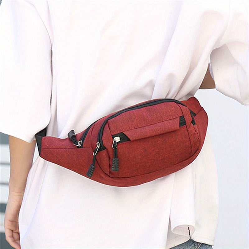 Stylish Crossbody Bag Water Resistant Adjustable Strap Multiple Pockets