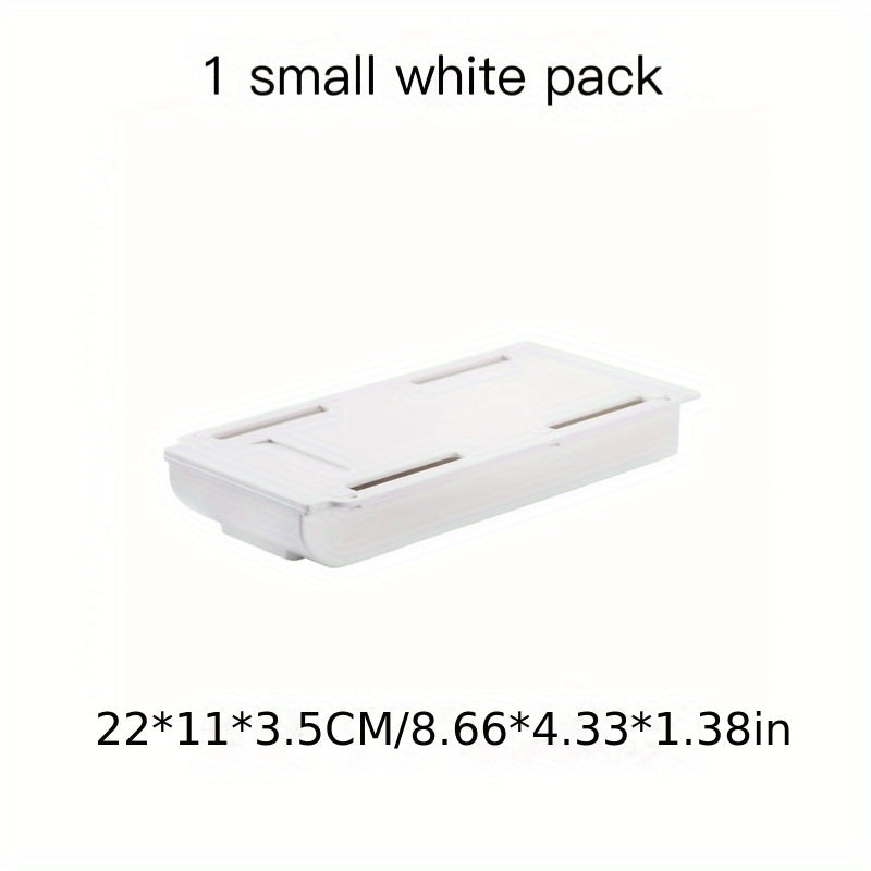 4pcs Self Adhesive Pencil Tray Storage Box - Maximize Desk Space