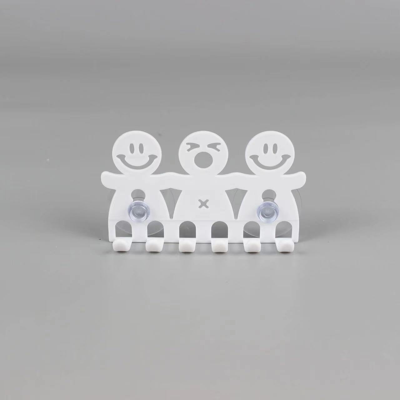 Toothbrush Holder Wall Mounted Suction Cup Bathroom Set