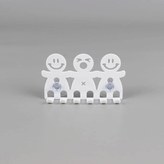 Toothbrush Holder Wall Mounted Suction Cup Bathroom Set