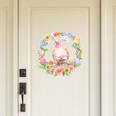 Happy Easter Wall Sticker Decoration Self-adhesive Decal