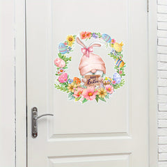 Happy Easter Wall Sticker Decoration Self-adhesive Decal