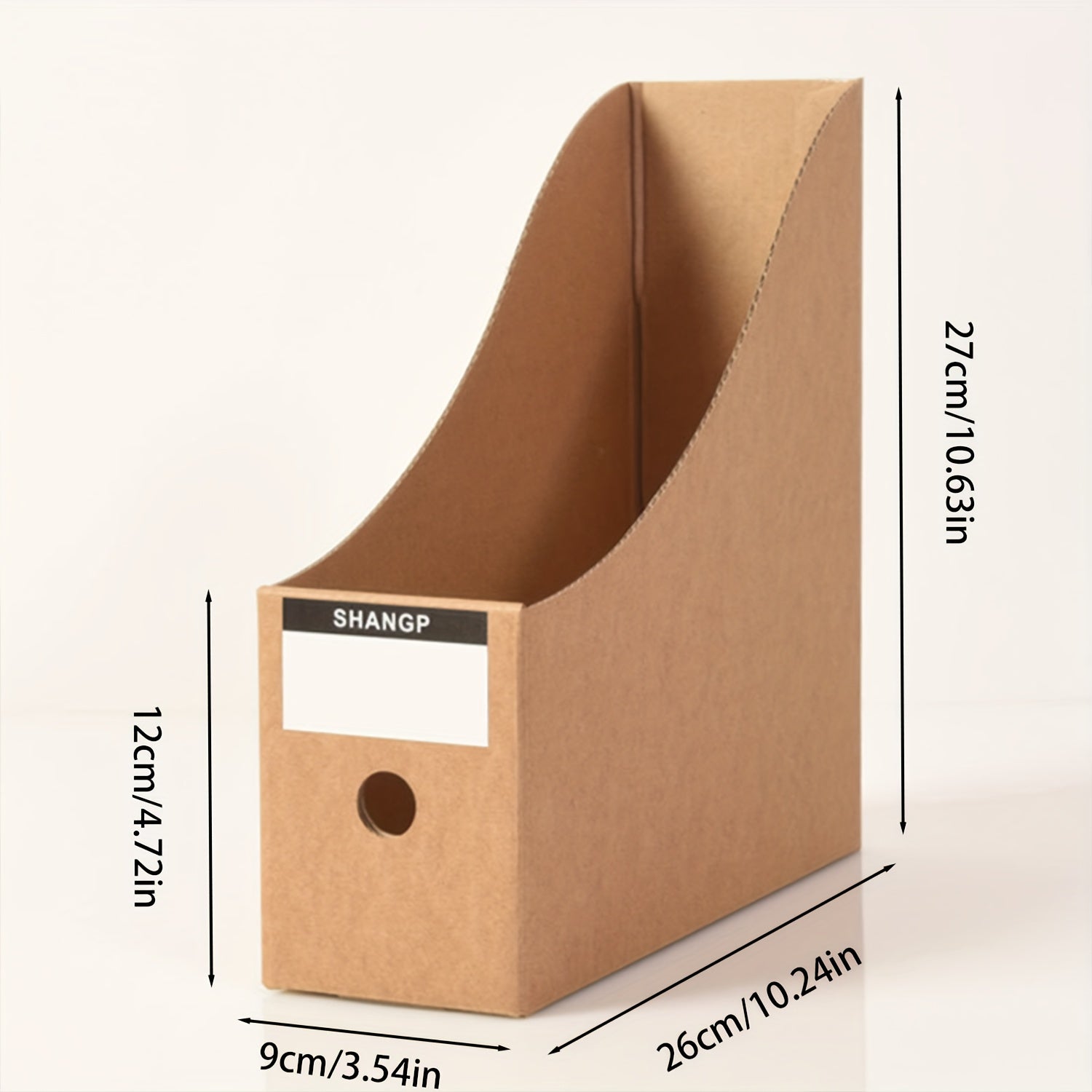 Paper File Storage Box Desk Organizer Desktop File Holder