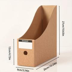 Paper File Storage Box Desk Organizer Desktop File Holder
