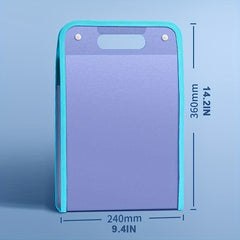 2pcs Portable File Storage Bags 13 Tier Vertical File Bag