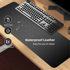Non Slip Desk Pad Mouse Pad PU Leather Desktop Writing Pad