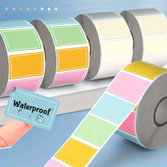 1600pcs 2 Rolls Colorful All Purpose Label Sticker