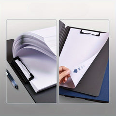 5pcs Double clipped A4 Files Secretary Clip Student Writing Clip