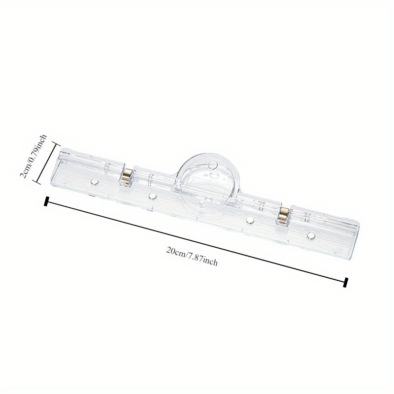 Acrylic Transparent Clip Folder A4 Whiteboard Magnet Clip