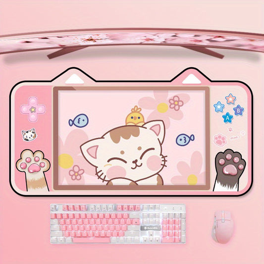 Creative Cat Ears Mouse Pad Special Shaped Table Pad