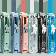 Push Clipper Traceless Stapler File Clippers Student Exam Papers