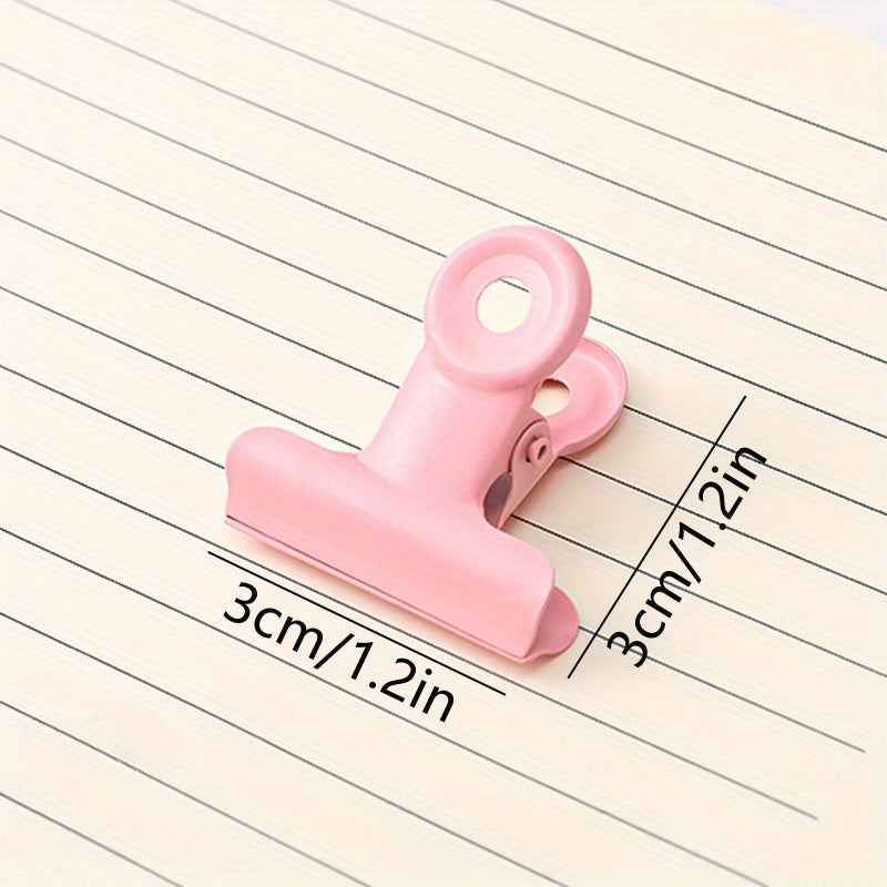 Metal Long Tail Clip Dovetail Retro Style Office Bill Clip