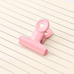Metal Long Tail Clip Dovetail Retro Style Office Bill Clip