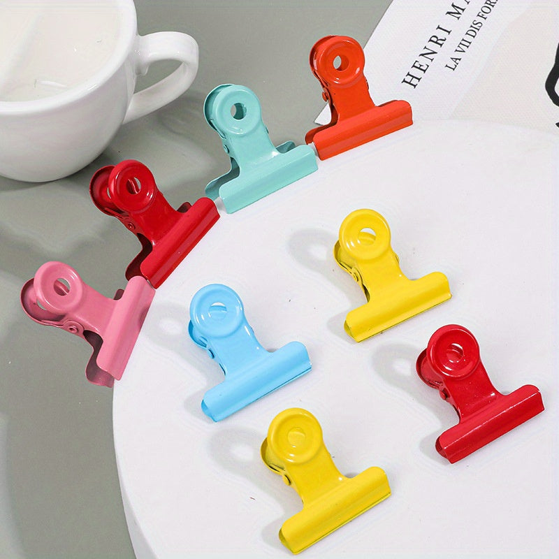 Metal Long Tail Clip Dovetail Retro Style Office Bill Clip