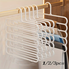 Pants Rack Space Saving Organizer for Clothes