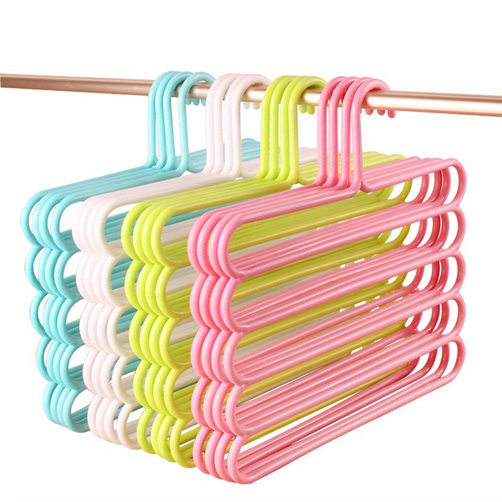 Pants Rack Space Saving Organizer for Clothes