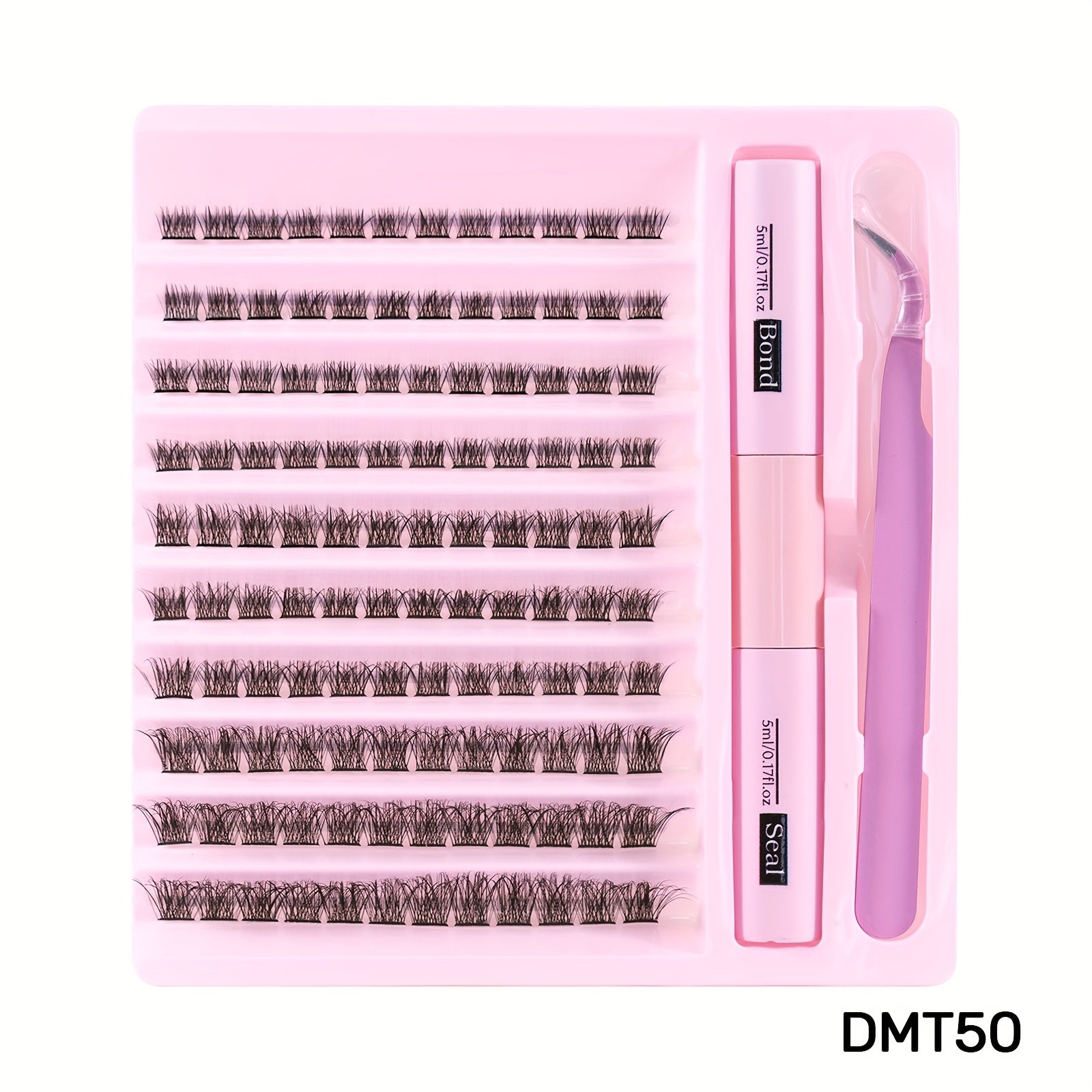 DIY Lash Clusters 120 Pcs Kit With Strong Lash Bond And Seal