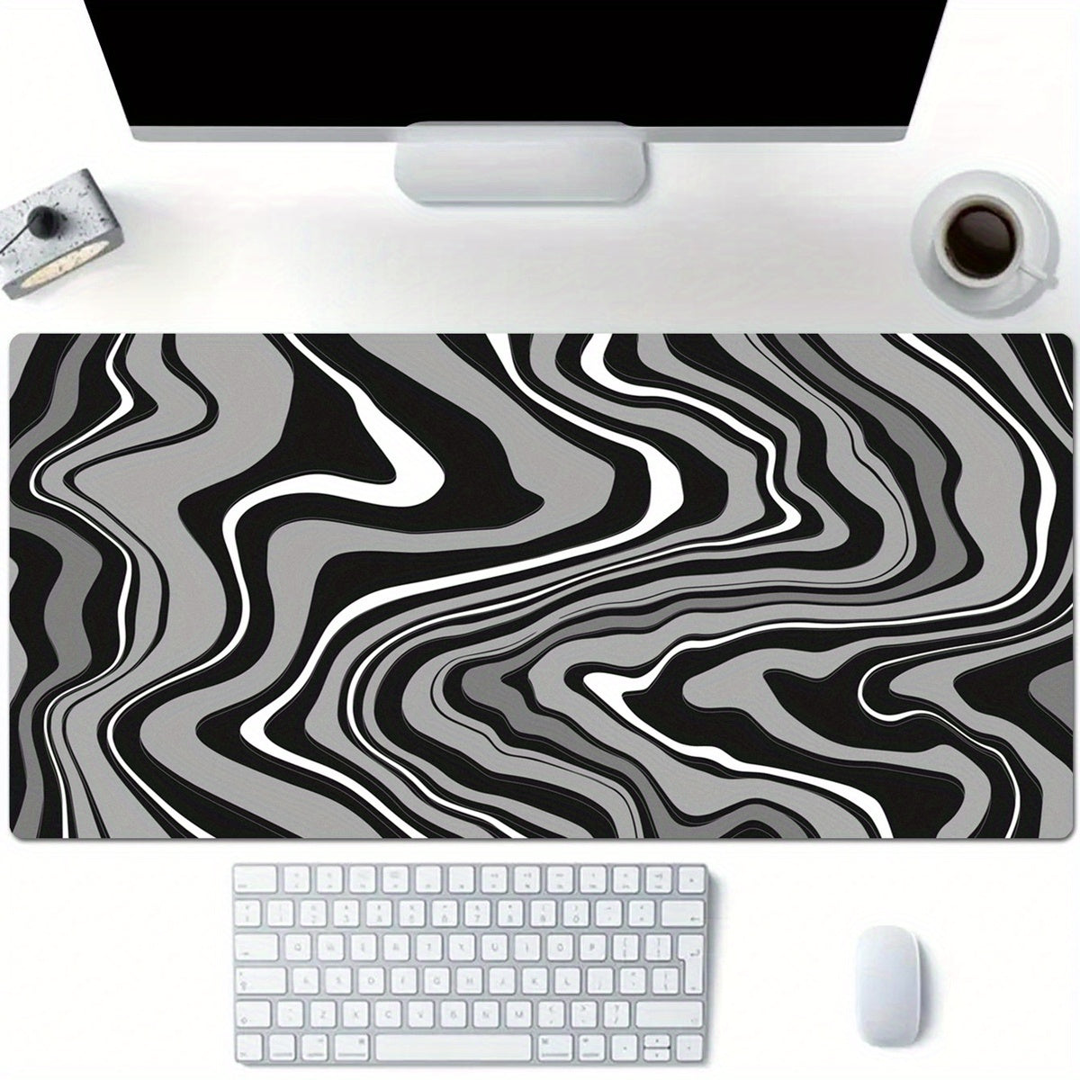 Creative And Striped Mouse Pad for Gaming and Work