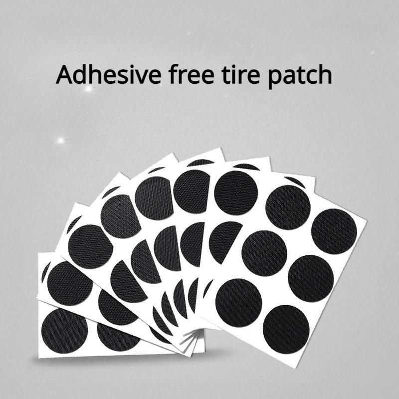 6pcs Tire Repair Patches Glue Adhesive Quick Drying Tyre Repair Kit