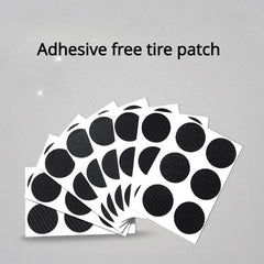 6pcs Tire Repair Patches Glue Adhesive Quick Drying Tyre Repair Kit