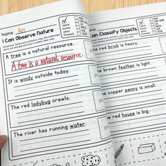 Kids Activity Book with Observation Checklists & Writing Prompts