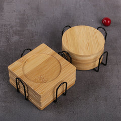 Metal Coaster Holder for Round & Square Coasters, Cup Tray